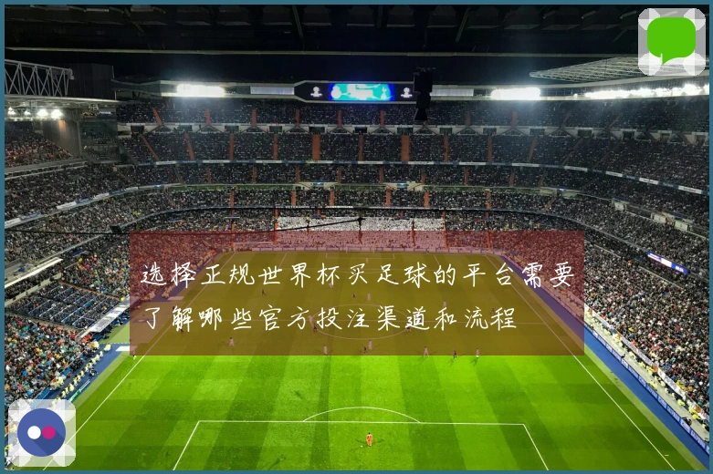 选择正规世界杯买足球的平台需要了解哪些官方投注渠道和流程