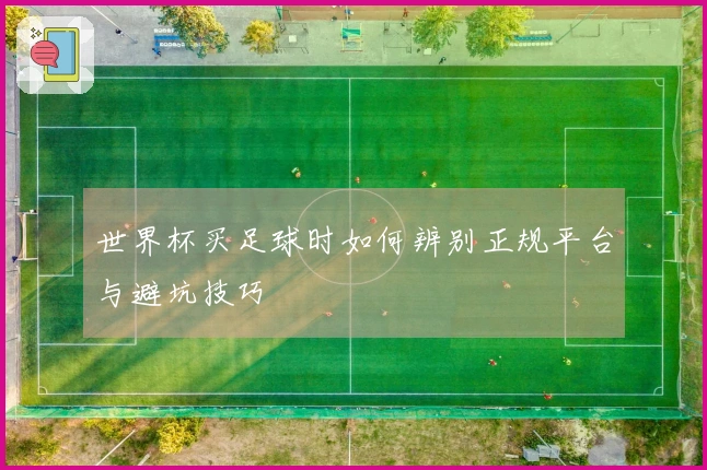 世界杯买足球时如何辨别正规平台与避坑技巧