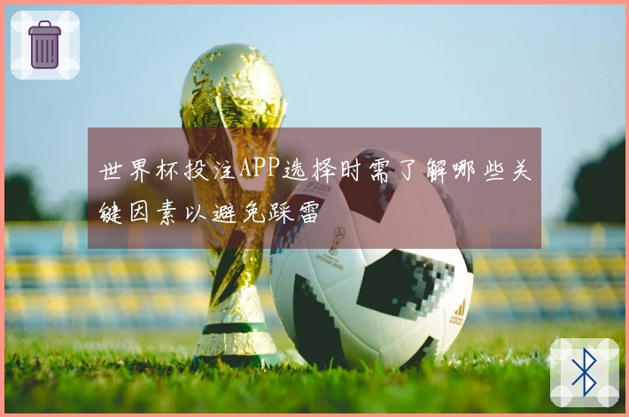 世界杯投注APP选择时需了解哪些关键因素以避免踩雷
